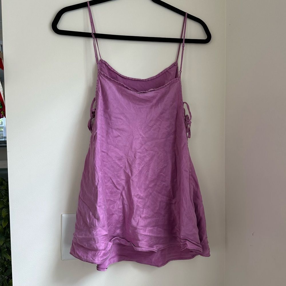 Victoria’s Secret silk Purple Cami Top/shirt Dress